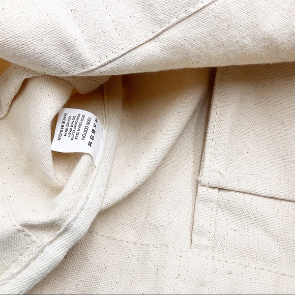 🆕{Eccolo} Canvas Pom Pom Tote Dayna Lee Collection - Picture 10 of 16